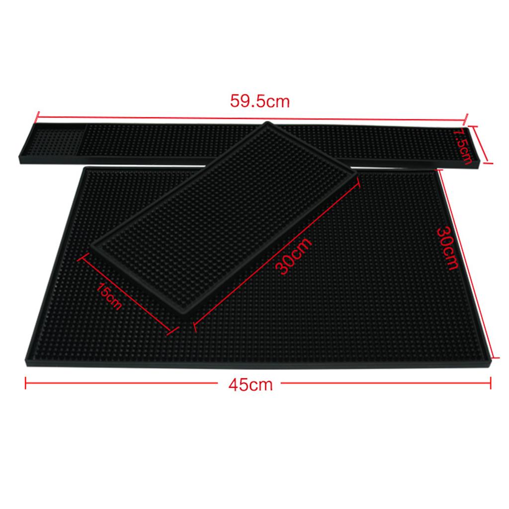 Black Bar Mat Non Slip Heat In - đánh giá và giá Home Bar Sink