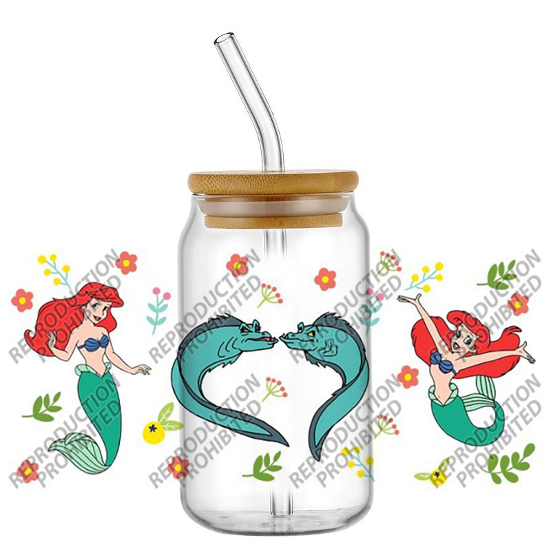 Popular Retro Cartoon Mermaid  - đánh giá và giá Old Fashioned Glass