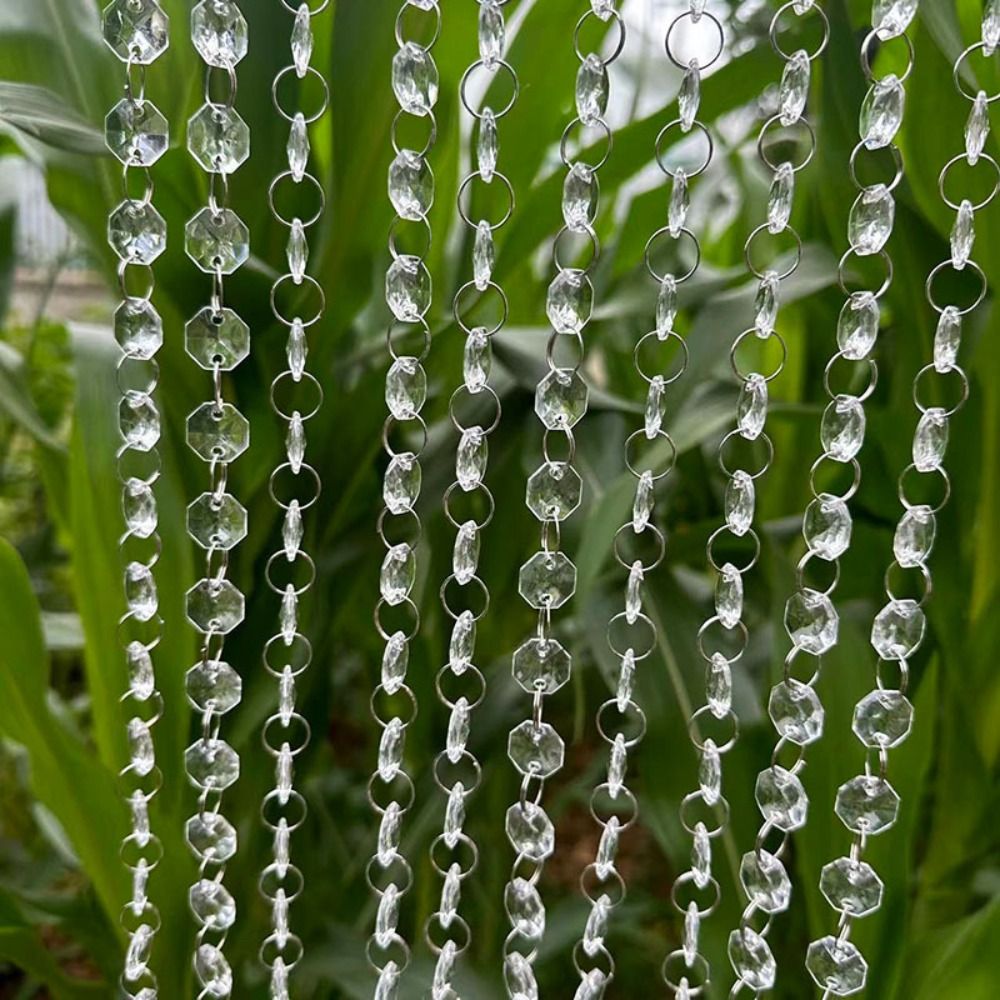 10PCS 100cm Clear Beaded Curta - đánh giá và giá Home Bargains