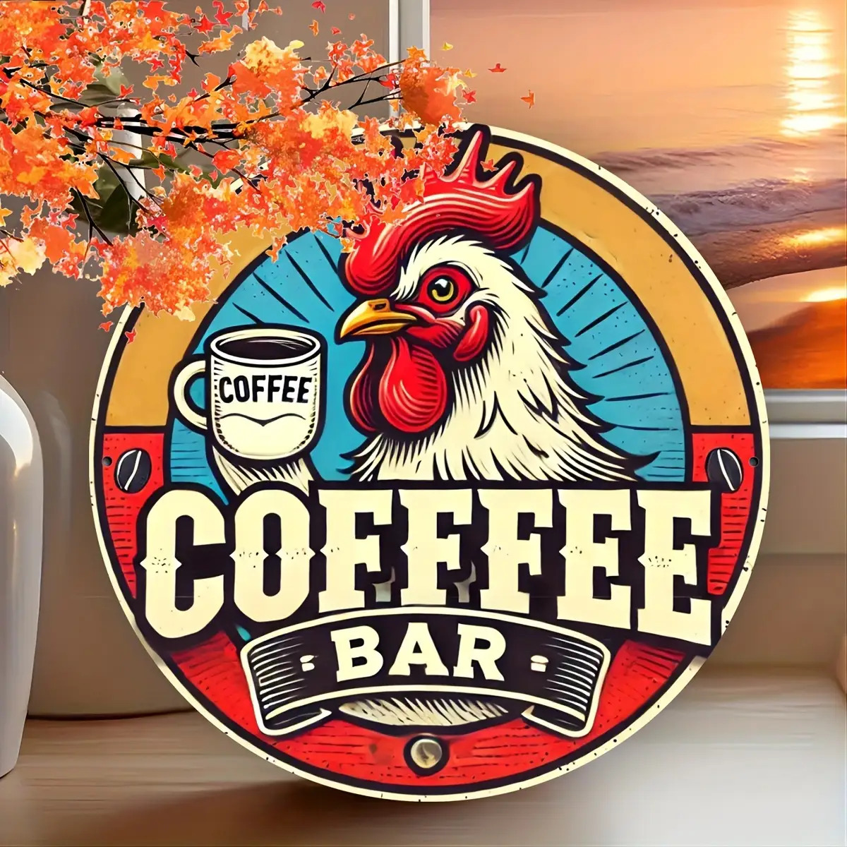 2D Vintage Aluminum Sign | Ret - đánh giá và giá Home Bar And Coffee