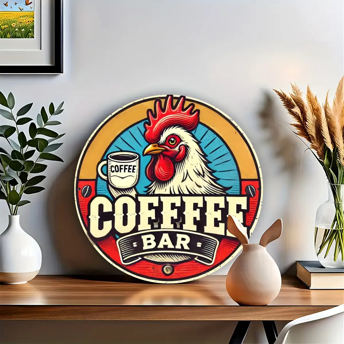 2D Vintage Aluminum Sign | Ret - đánh giá và giá Home Bar And Coffee