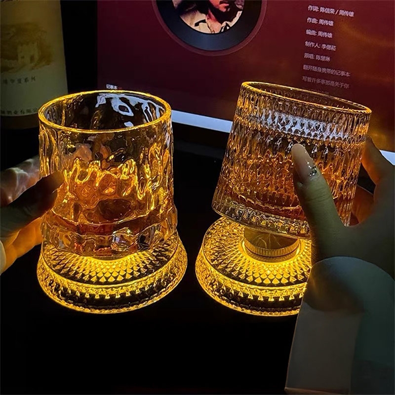 360° Rotating Whiskey Glass wi - đánh giá và giá Old Fashioned Glass
