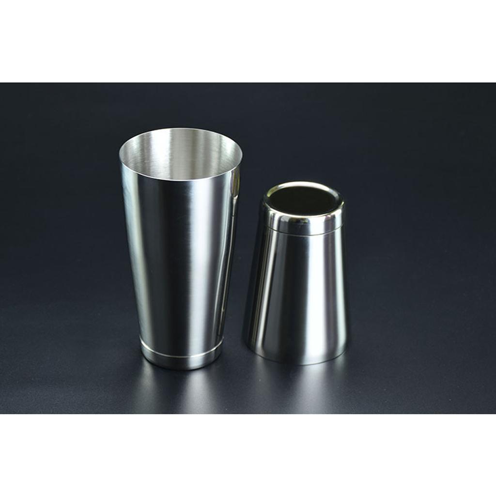 Stainless Steel Tin Bar Shaker - đánh giá và giá Boston Shaker Set