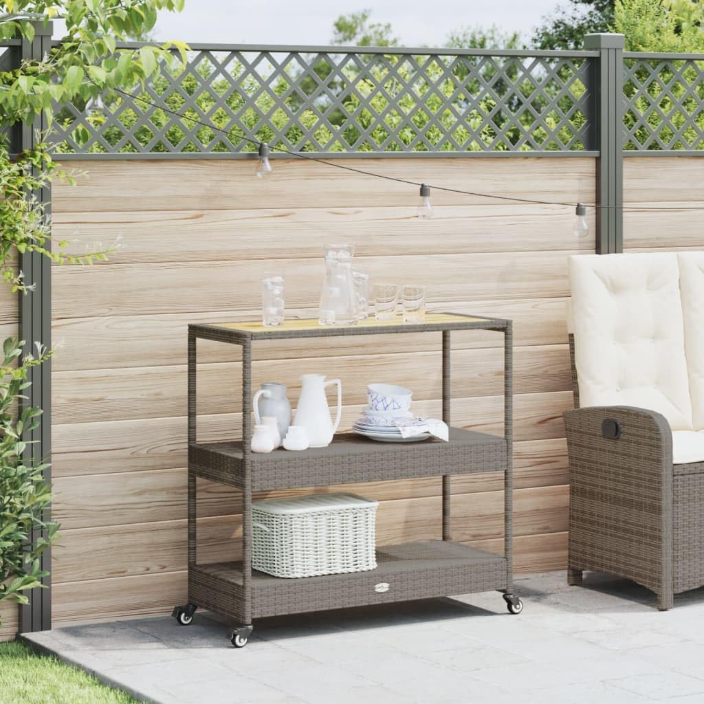 3-Tier Outdoor Bar Cart, Mobil - đánh giá và giá Home Bar Shelf