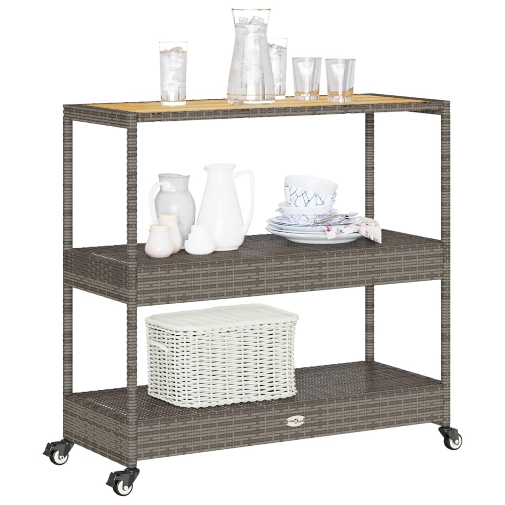 3-Tier Outdoor Bar Cart, Mobil - đánh giá và giá Home Bar Shelf