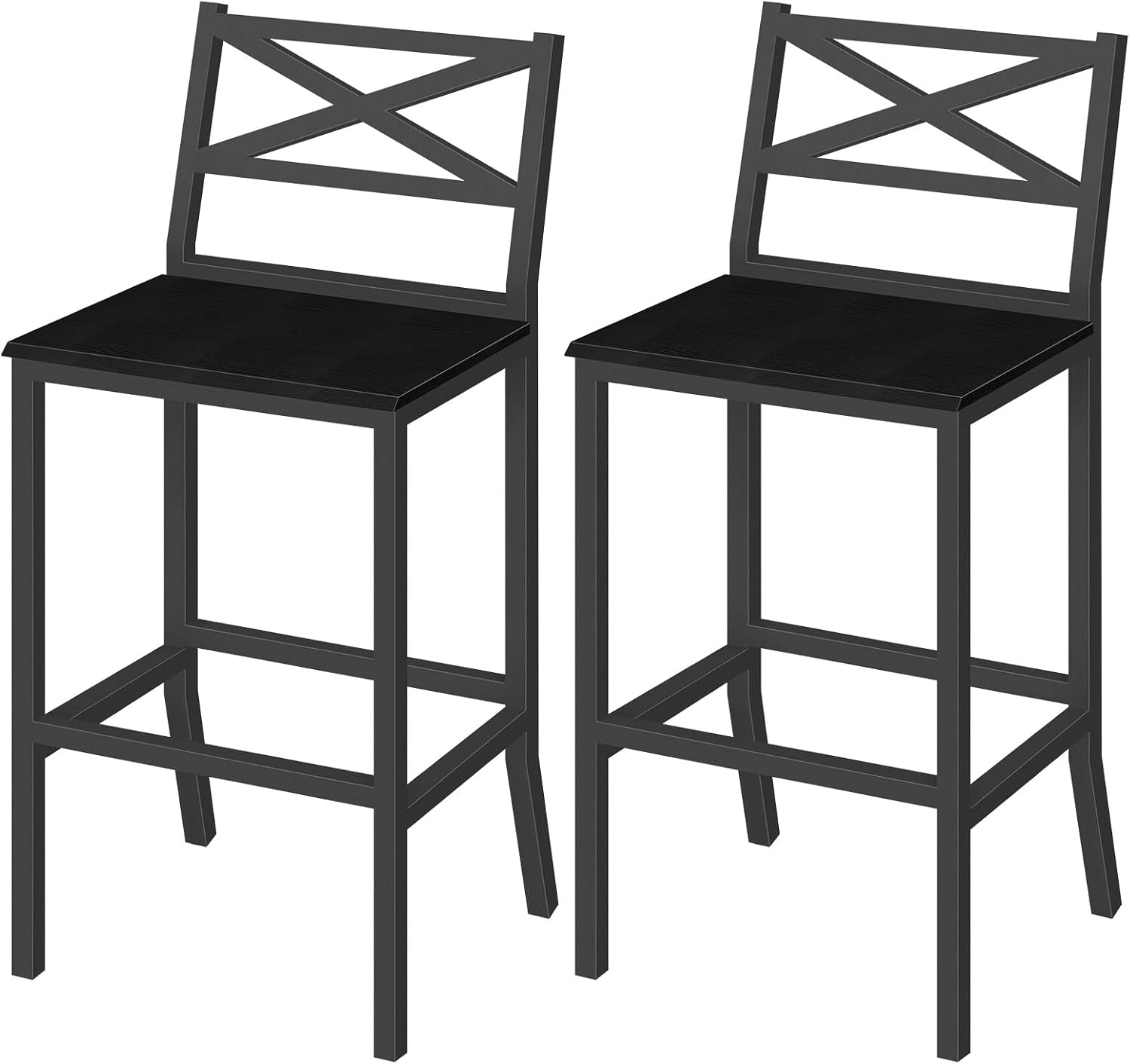Bar Stools, Set of 2 Bar Chair - đánh giá và giá Home Bar And Counter