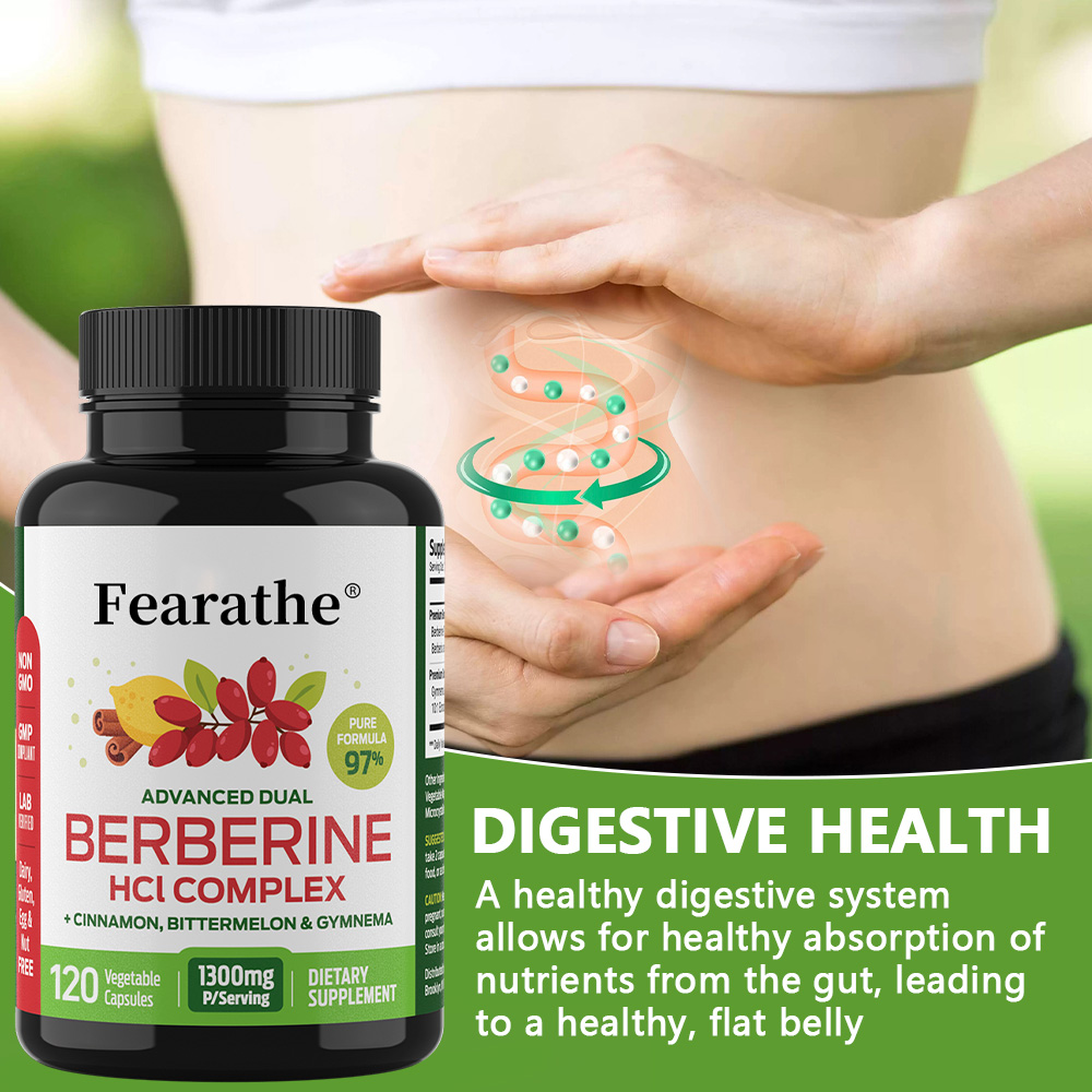 Berberine HCl Capsules with Bi - đánh giá và giá Bitters Bottle Set
