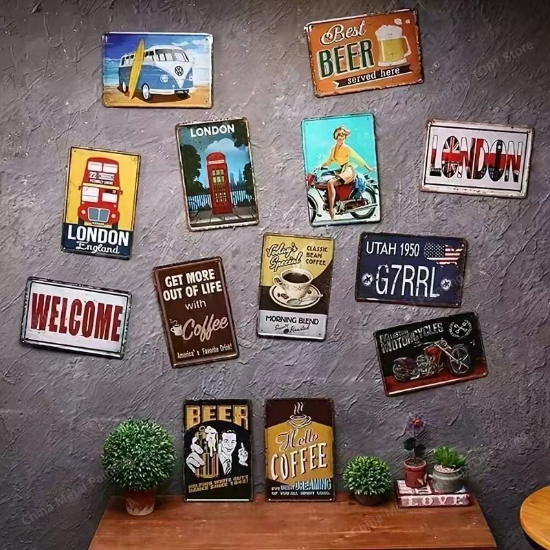 NANDEZ Metal Tin Sign Sexy Hot - đánh giá và giá Home Bar Cafe