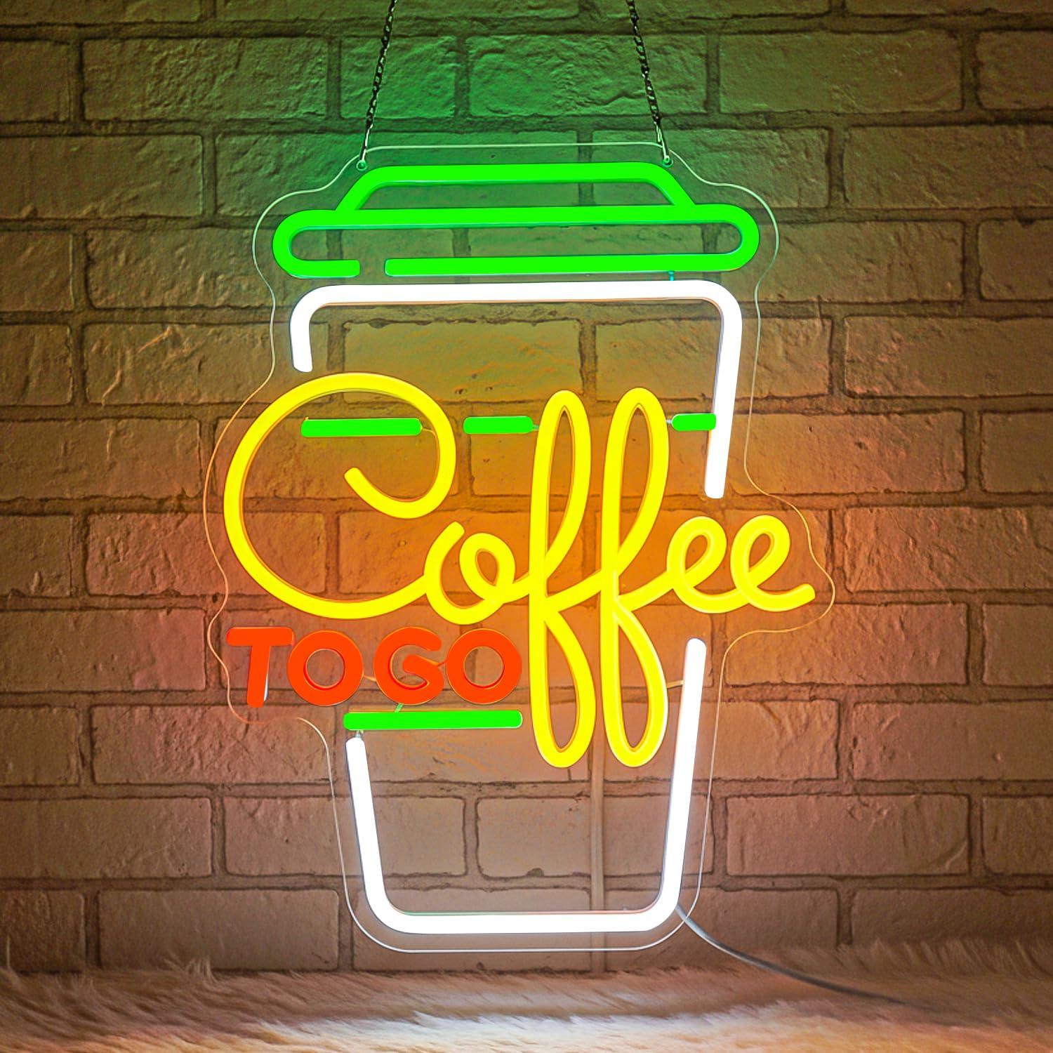 Coffee Neon Sign USB Dimmable  - đánh giá và giá Home Bar And Coffee