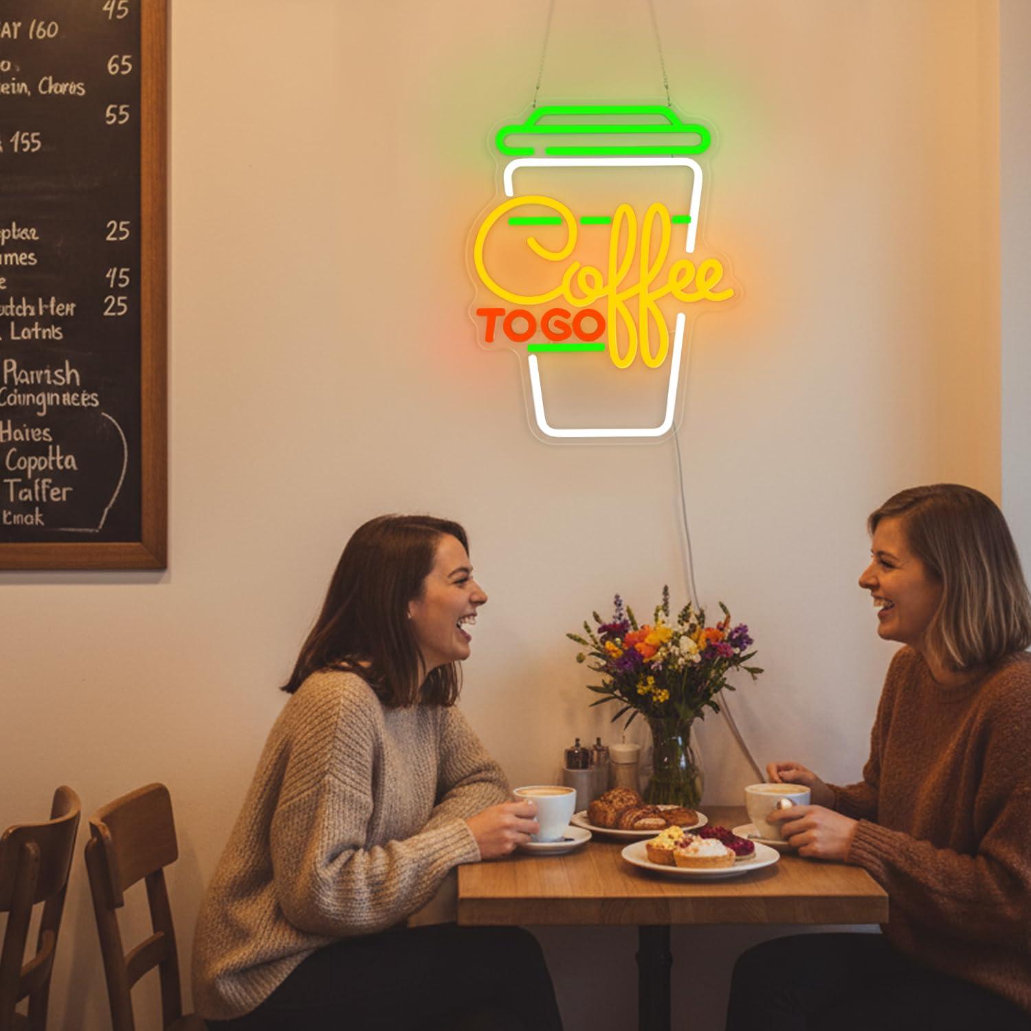 Coffee Neon Sign USB Dimmable  - đánh giá và giá Home Bar And Coffee