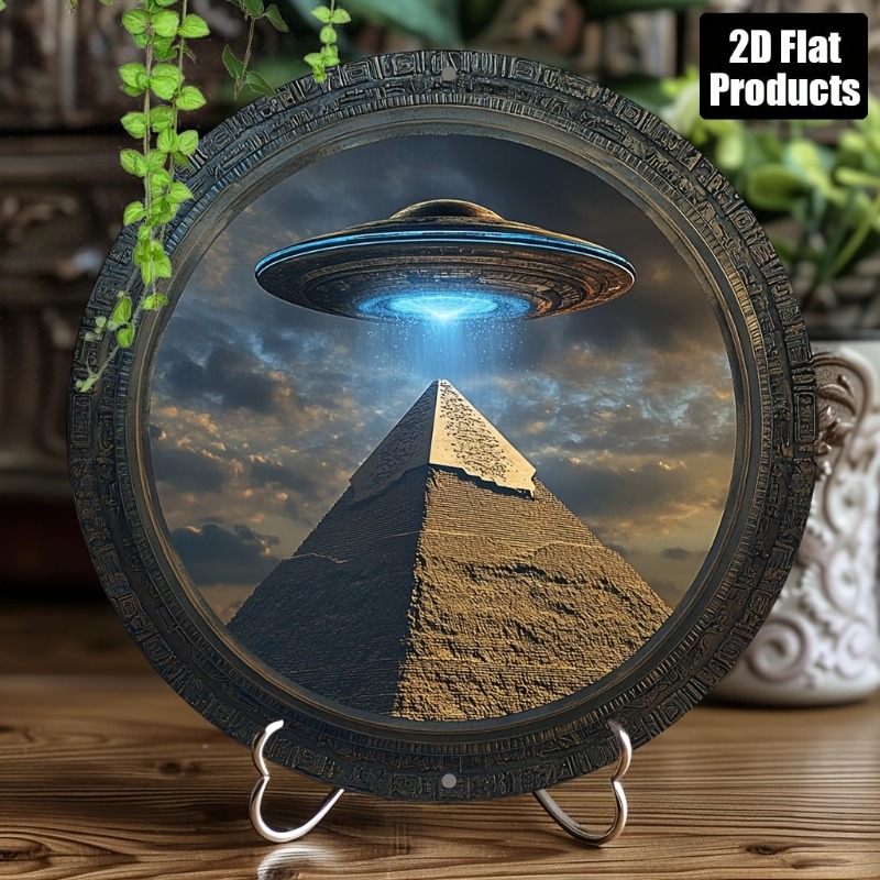 Pyramid UFO Theme Round Alumin - đánh giá và giá Home Bar Cafe