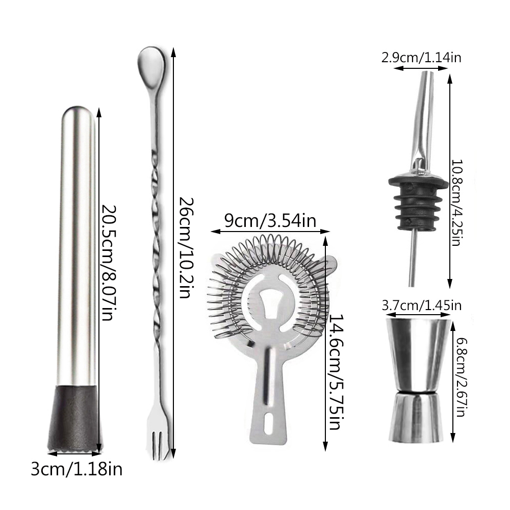 Stylish Bar Essentials Collect - đánh giá và giá Home Bar Setup Kit
