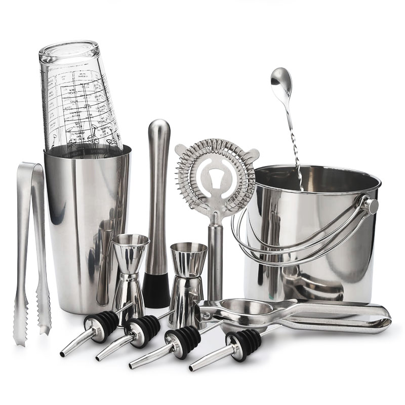 Cocktail Shaker Bar Set Stainl - đánh giá và giá Boston Shaker Set