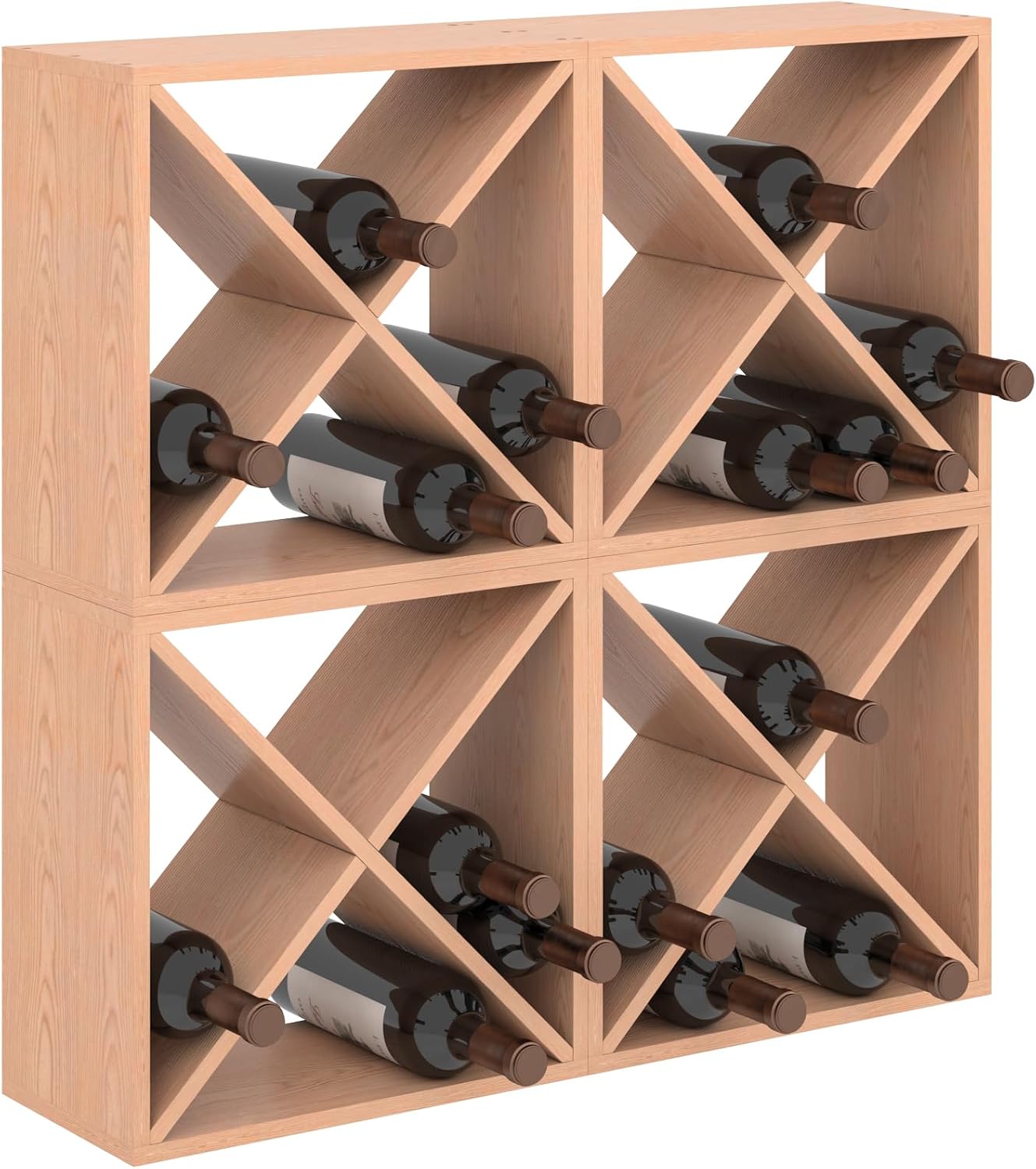 96 Bottle Wine Rack Countertop - đánh giá và giá Home Bar Shelf