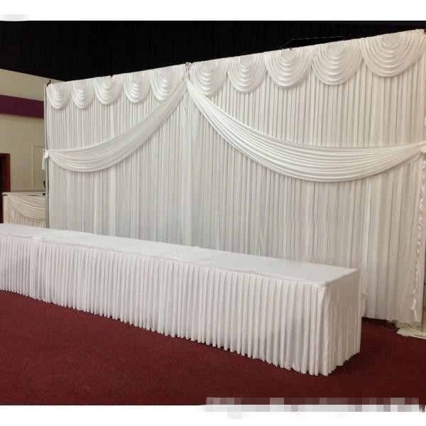 Customade Satin Wedding Backdr - đánh giá và giá Home Bargains