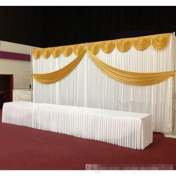 Customade Satin Wedding Backdr - đánh giá và giá Home Bargains