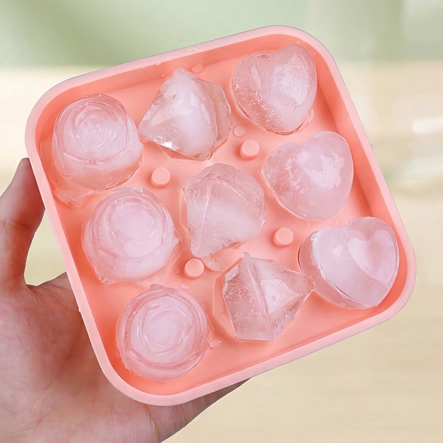 4pcs Rose Heart Diamond Ice Cu - đánh giá và giá Citrus Juicer Bar