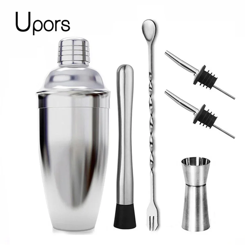 UPORS Bình Lắc Pha Cocktail In - đánh giá và giá Boston Shaker Set