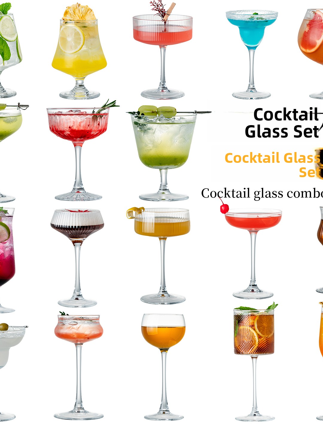 Premium Crystal Glass Cocktail - đánh giá và giá Highball Glass Set
