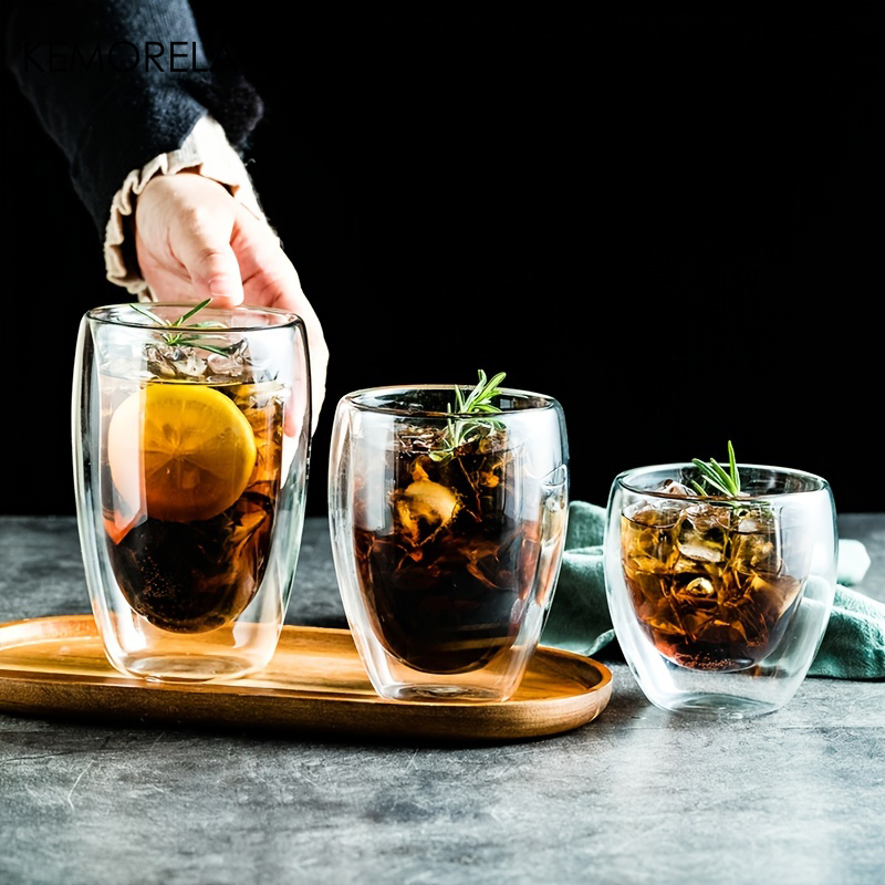 1PCS Heat-Resistant Double Wal - đánh giá và giá Highball Glass Set
