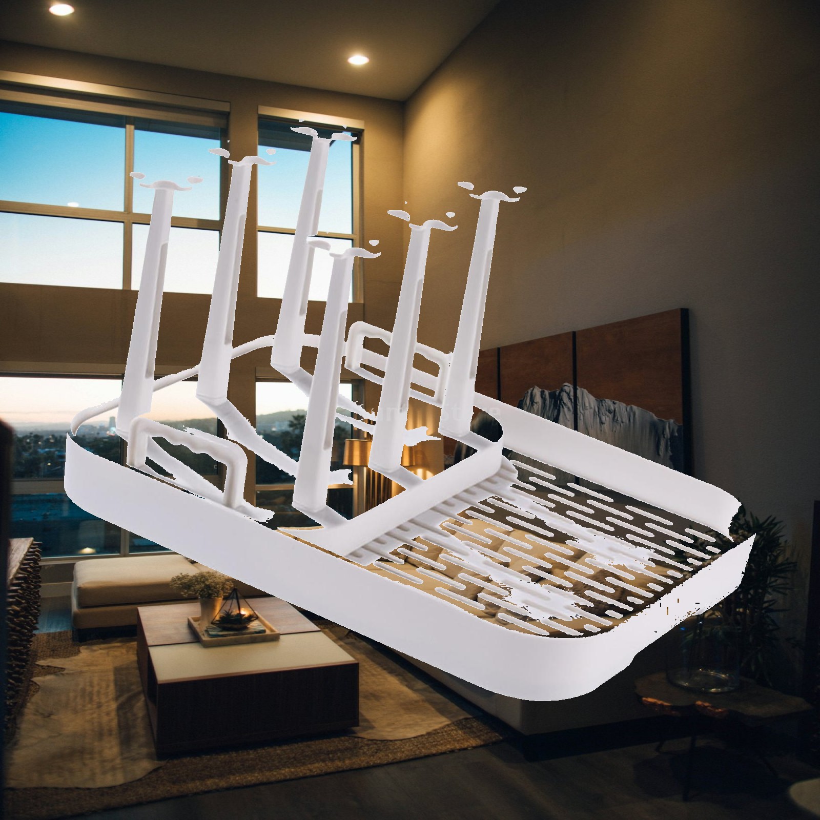 Cups Drying Rack Drain Tray Ca - đánh giá và giá Home Bar Sink